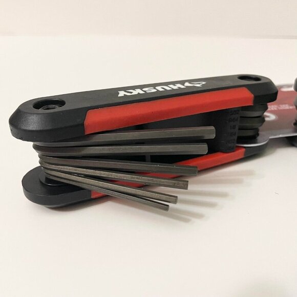 Folding Hex Allen Key Torx Set SAE/Metric Hand Tool Assortment Fold-up - Picture 12 of 13